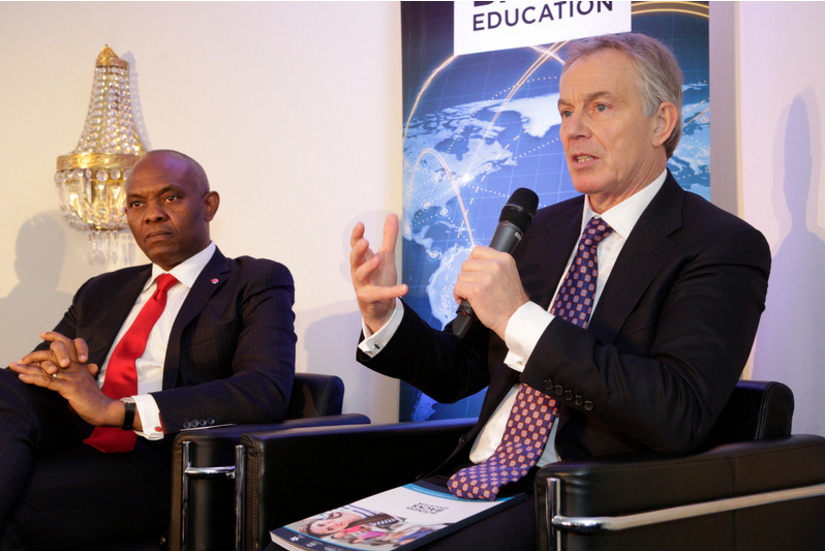 Tony Blair discusses EPG research at WEF