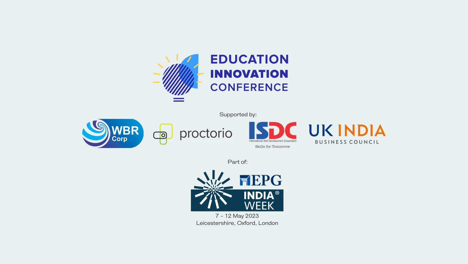 EIC Oxford Sponsors